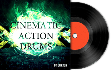 Cinematic Action Drums (Digital EP Album)