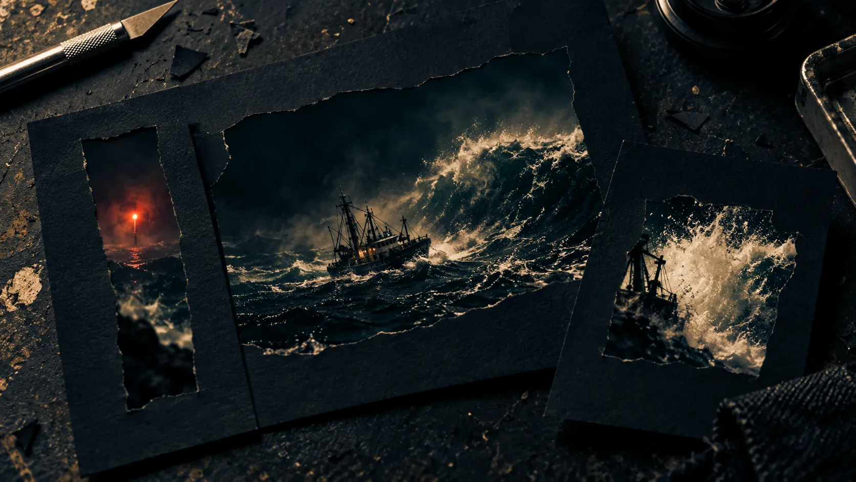Three crops of one event: intrigue, context, and impact.