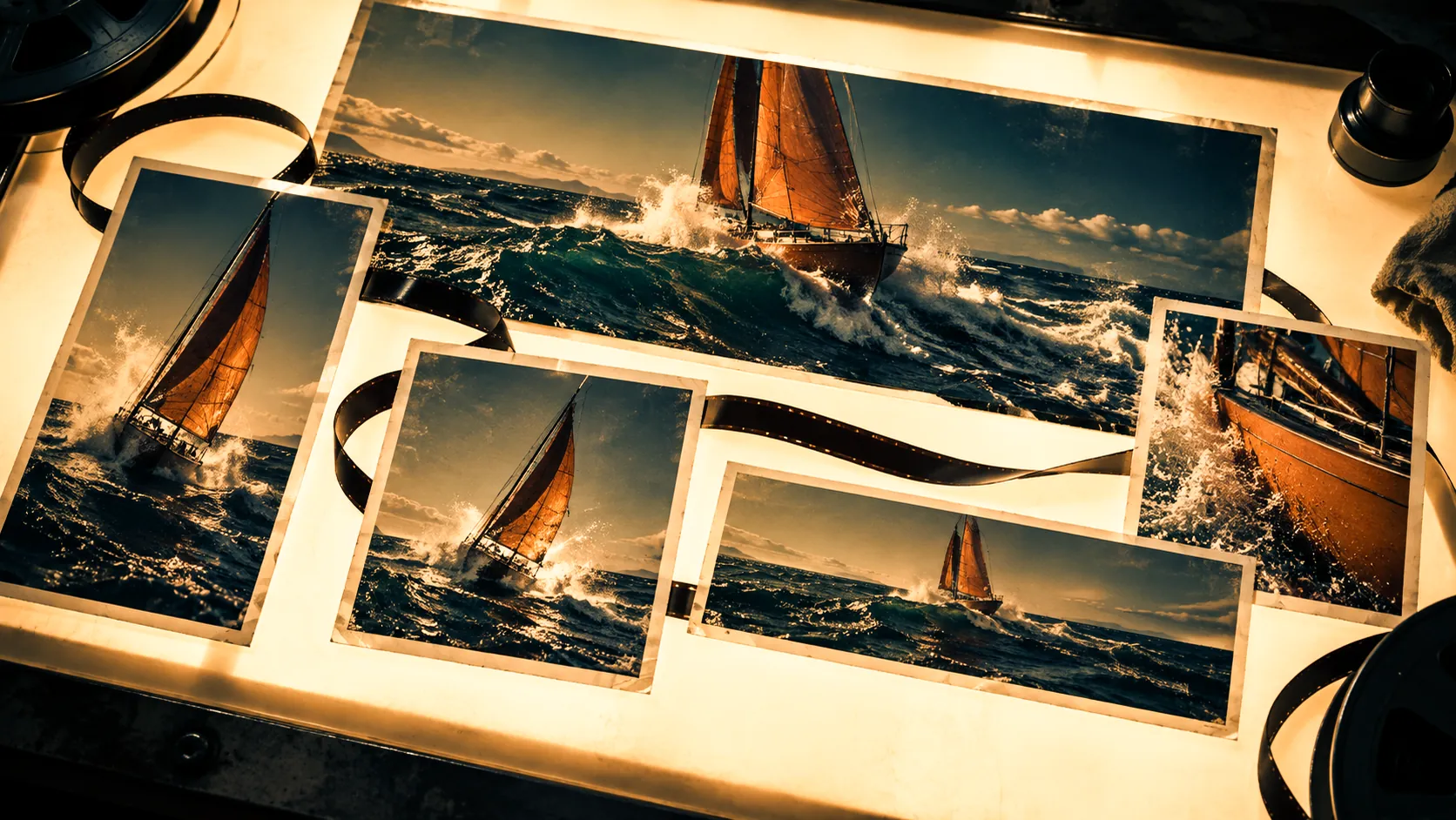 One creative identity travels through wide, square, and vertical launch assets.